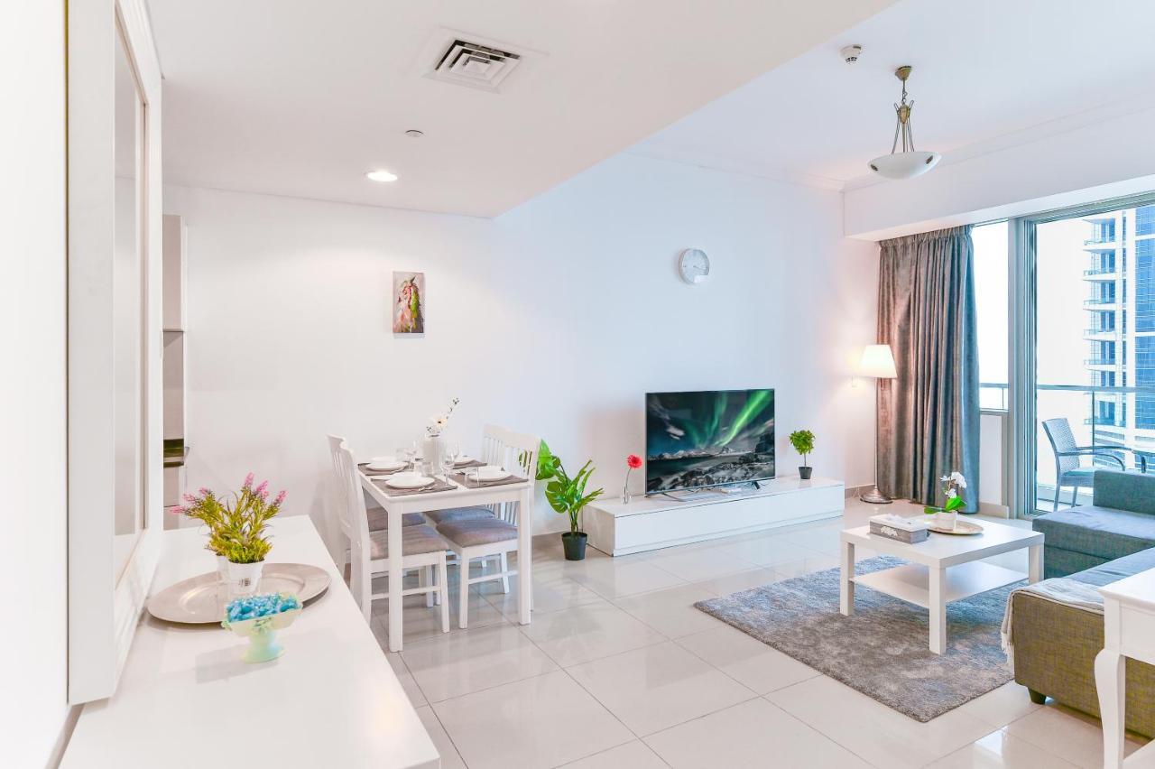 Scenic High Floor 1Br At Ocean Heights, Dubai Marina By Maxx Value Homes Buitenkant foto