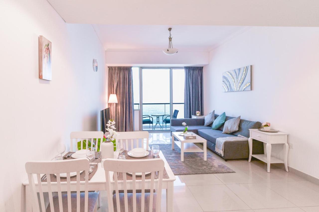 Scenic High Floor 1Br At Ocean Heights, Dubai Marina By Maxx Value Homes Buitenkant foto