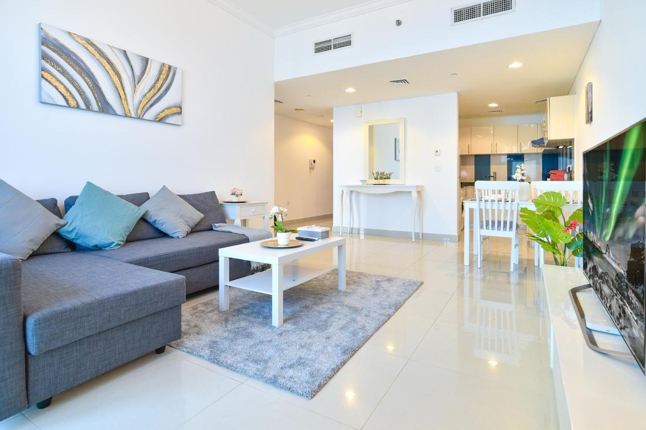 Scenic High Floor 1Br At Ocean Heights, Dubai Marina By Maxx Value Homes Buitenkant foto