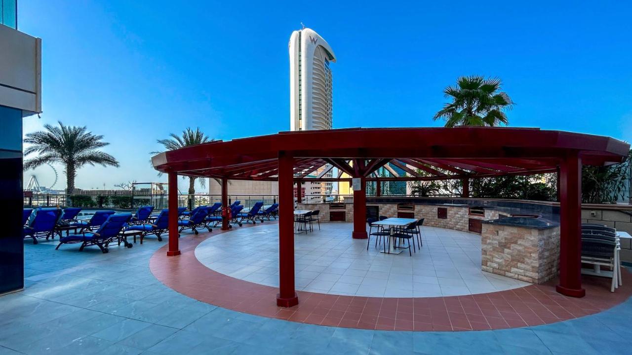 Scenic High Floor 1Br At Ocean Heights, Dubai Marina By Maxx Value Homes Buitenkant foto
