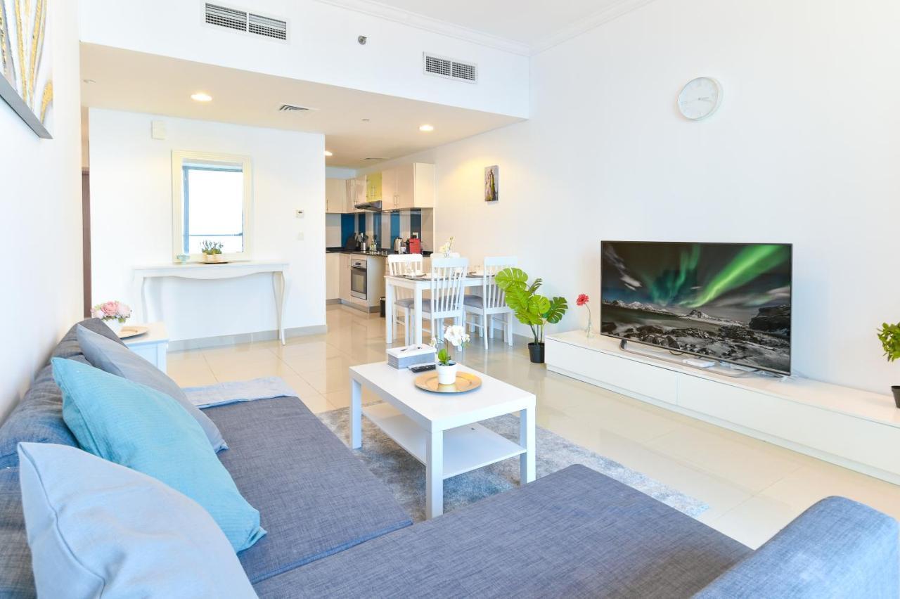 Scenic High Floor 1Br At Ocean Heights, Dubai Marina By Maxx Value Homes Buitenkant foto